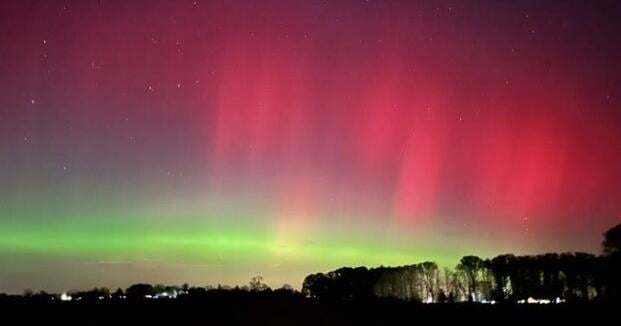 PHOTOS: Northern lights shine over Delaware