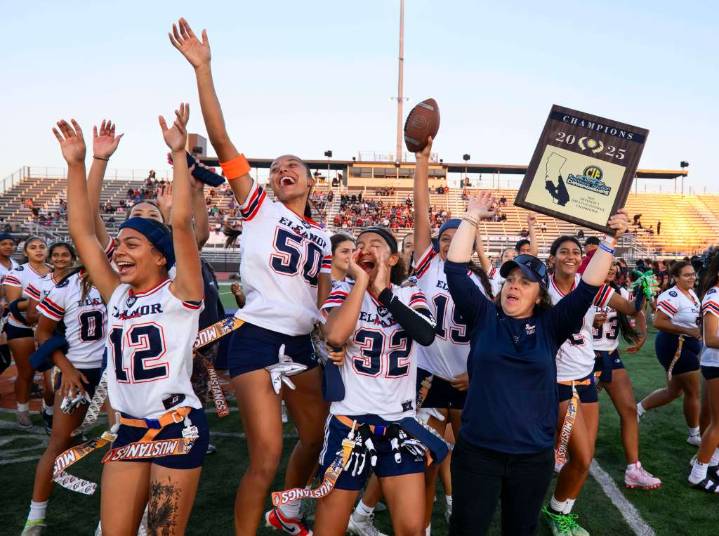 Roosevelt girls flag football team holds off La Serna to win Division 3 title
