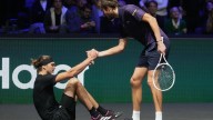 Zverev saves match points to set up Sinner semifinal at Paris Masters