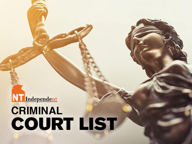 NT Criminal Court list