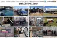 Aseguran 7 pozos y 25 pipas ligadas a robo de agua Edomex