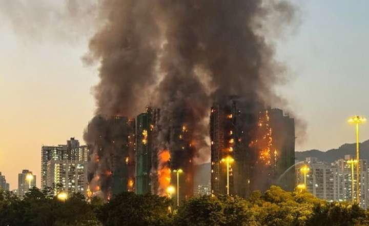 Incendio de gran magnitud en complejo residencial deja al menos 36 muertos y cientos de desaparecidos