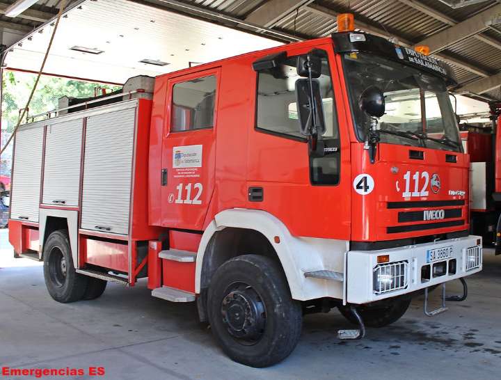 Incendio en una vivienda en Galindo y Perahuy