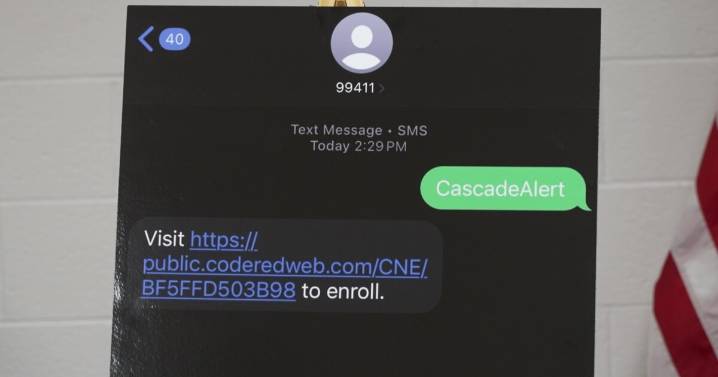 Cascade County will conduct a test of the CodeRED system