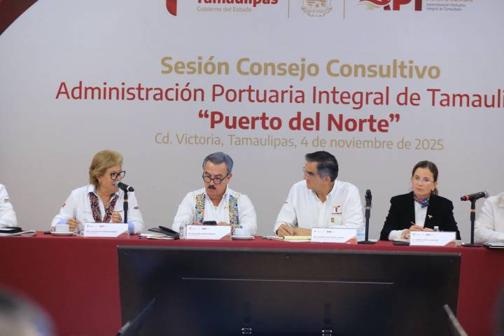 Reafirma Américo Villarreal apoyo al Puerto del Norte; será Tamaulipas principal frontera marítima del país