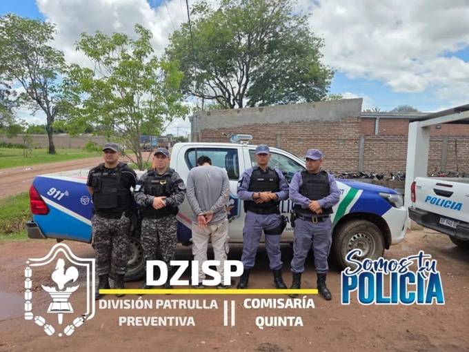 SÁENZ PEÑA: Detuvieron A Un Joven Que Intentó Agredir A Su Padre Con Un Cuchillo
