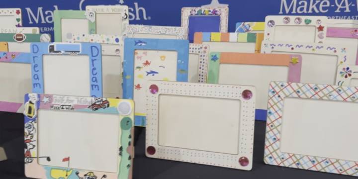 Champlain Country Club donates hand-decorated frames to Make