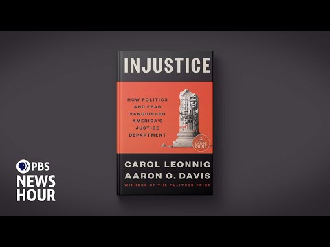 New book 'Injustice' explores Trump's decade-long effort to politicize DOJ