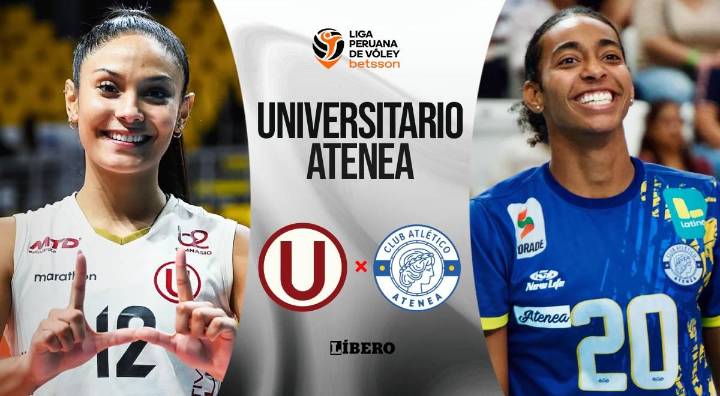 Universitario vs Atenea EN VIVO vía Latina: horario y dónde ver la Liga Peruana de Vóley