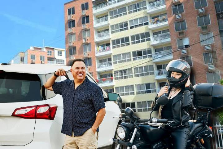 ¿Se puede estacionar moto y carro en un solo parqueadero de edificio? Ley Propiedad Horizontal aclara