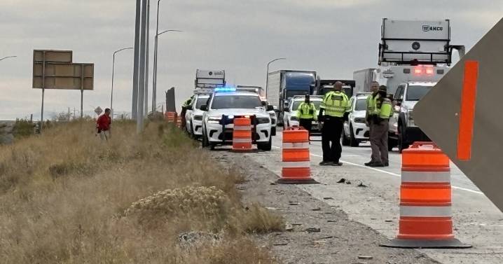 LIVE: Woman killed after SUV veers off I