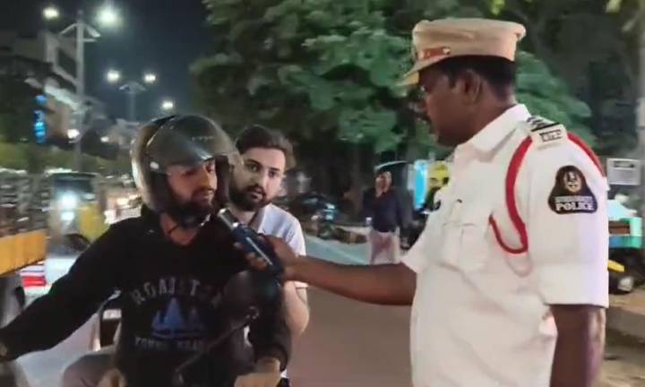 Sultan Bazar Police Tighten Drunk Driving Checks, 13 Motorists Booked in Himayat Nagar