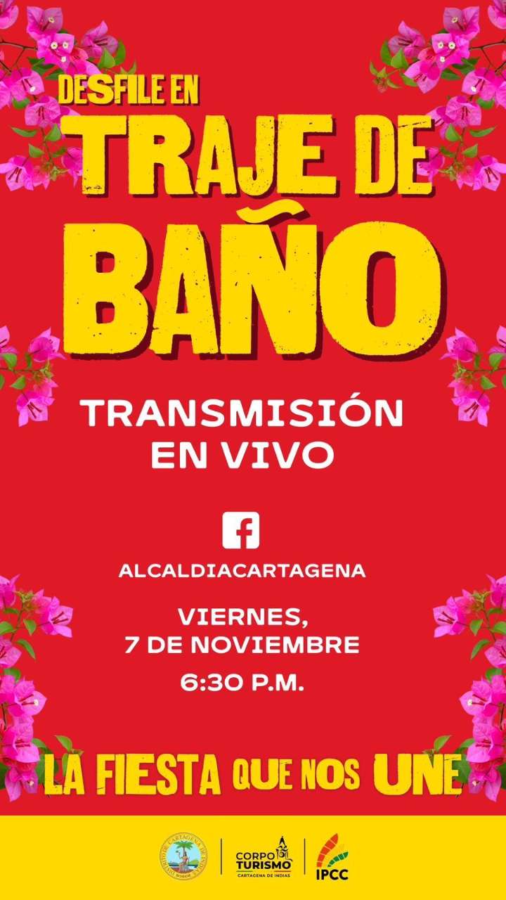 Desfile en traje de baño y gran show musical desde la Plaza de la Aduana