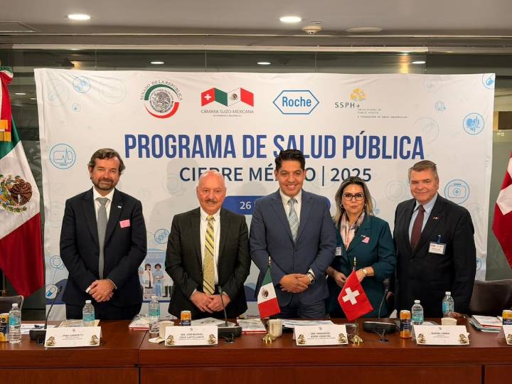 Empresas suizas refrendan  compromisos en salud y proponen financiamiento mixto para México