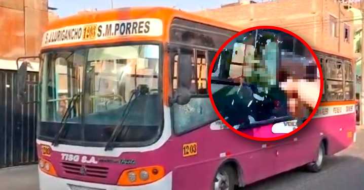 SMP: Nuevo ataque extorsivo contra un bus a plena luz del día