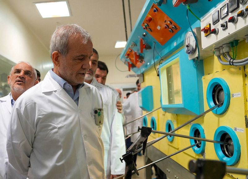 Iran's president says Tehran will rebuild its nuclear facilities