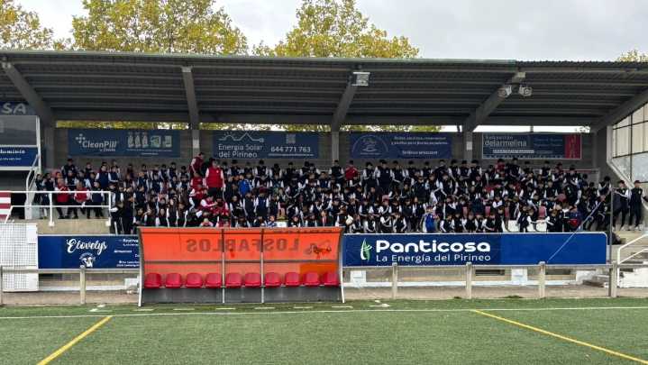 El Sabiñánigo presume de cantera