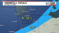 Winter Storm Warning in effect Saturday morning