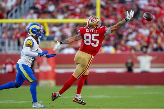 George Kittle reintroduced to 49ers’ offense in loss to Rams. Here’s why it’s a big deal