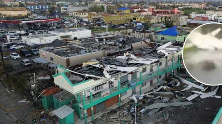 Este es el video del momento exacto cuando se accidenta avión en EE. UU. que llevaba ayuda humanitaria a Jamaica por paso del huracán Melissa