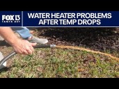 Florida's cold temperatures likely stressing water heater tanks