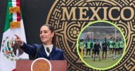 Sheinbaum da su bendición al Tri: “Cada que pisen la cancha recuerden a México”