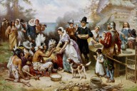 How the Plymouth Pilgrims took over Thanksgiving – and who history left behind