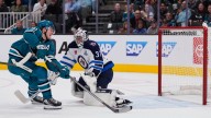 Will Smith scores tiebreaking goal late in third period as Sharks beat Jets