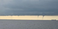 Fall weather brings an uptick in Great Lakes waterspouts