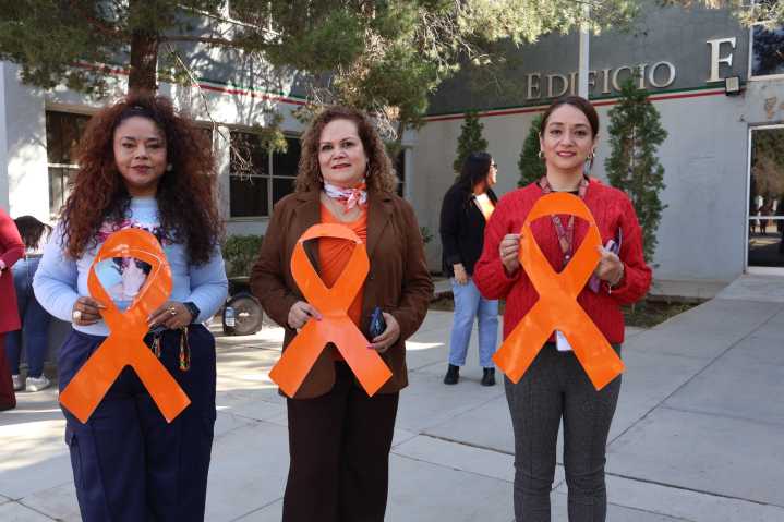 ISSSTE Zacatecas se une a 16 días de activismo contra violencia de género con acciones de sensibilización