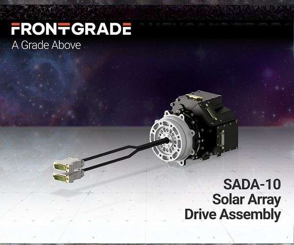 Frontgrade unveils SADA-10 drive to increase efficiency for LEO and MEO satellites