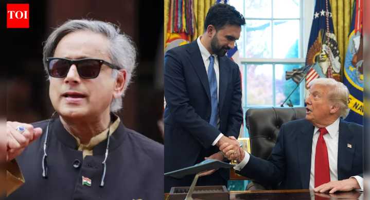Veiled jibe at Congress? Shashi Tharoor praises Trump-Mamdani meeting; calls it 'how democracy should work'