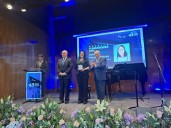 Universidad Central otorga Medalla Fundadores a contralora Dorothy Pérez en celebración de aniversario 43