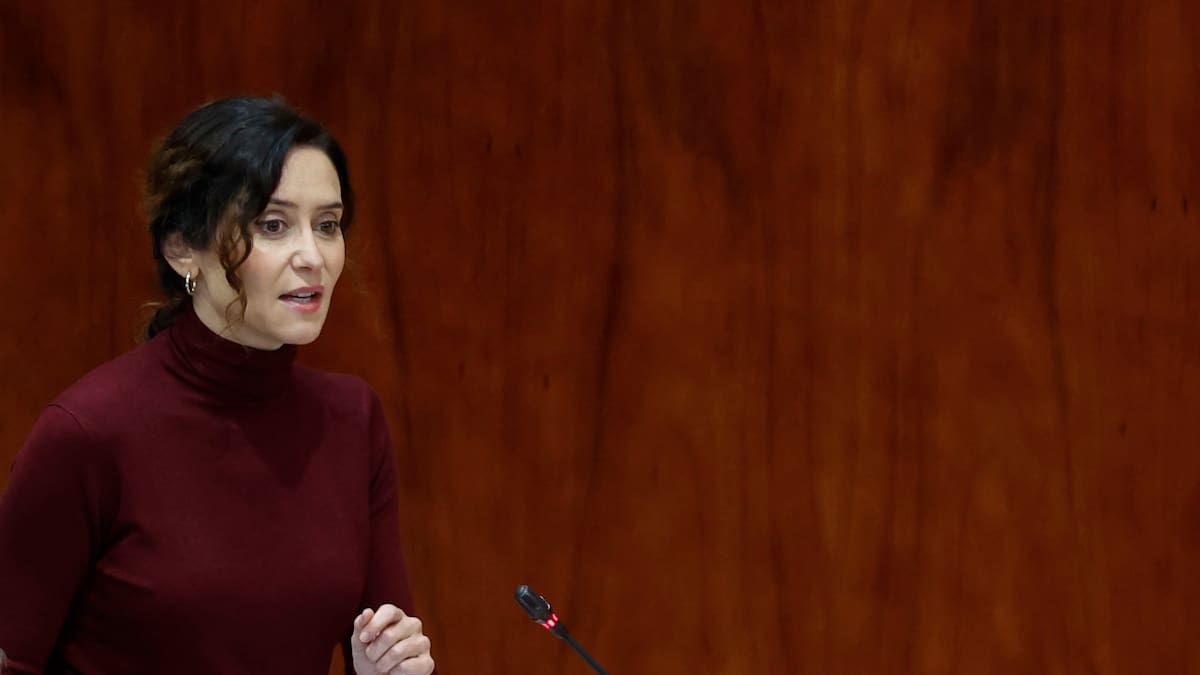 Díaz Ayuso: "En ese banquillo, según Sánchez, se sentaba él"