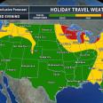 Thanksgiving US travel: High winds, expanding lake-effect snow and spotty rain to disrupt millions