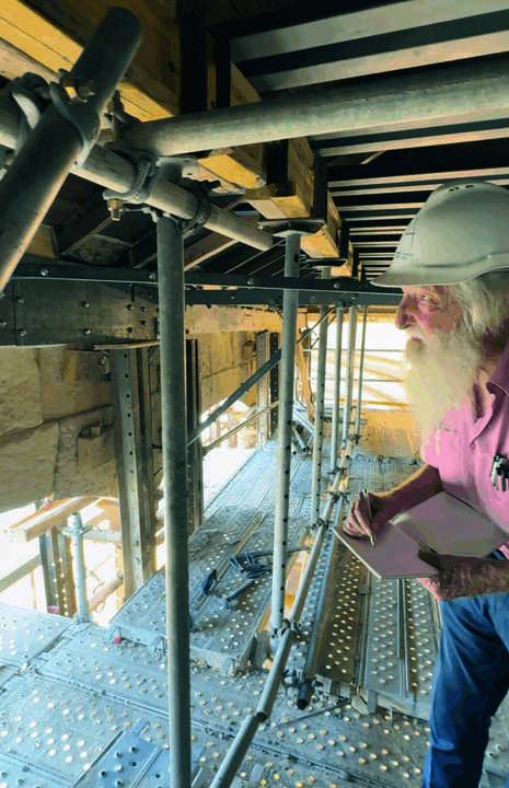 Continúan los trabajos de consolidación estructural de la Plaza de Toros de Ronda
