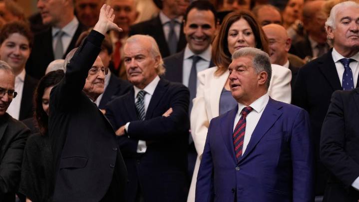 Presidente del FC Barcelona, Joan Laporta, acusa al Real Madrid de padecer “barcelonitis”