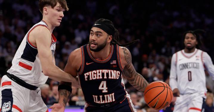 UConn never trails in win over Illinois