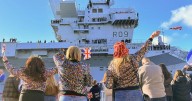 Service families reunited for festive season as ships return to home bases