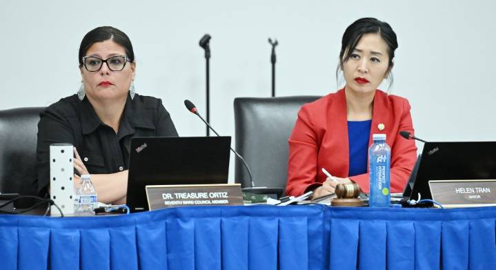 San Bernardino City Council member Treasure Ortiz sues city, alleging civil rights violations