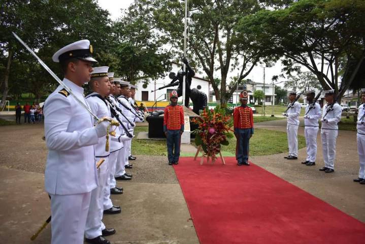 Fuerza Naval del Sur conmemora 89 años de la Batalla del GÜEPÍ