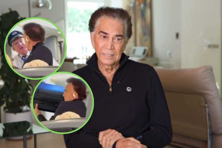 (VIDEO) José Luis Rodríguez, "El Puma", es expulsado a gritos de un vuelo de American Airlines en Ecuador