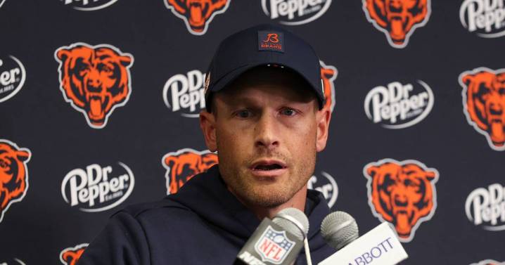 What Chicago Bears coach Ben Johnson said Monday after beating Vikings
