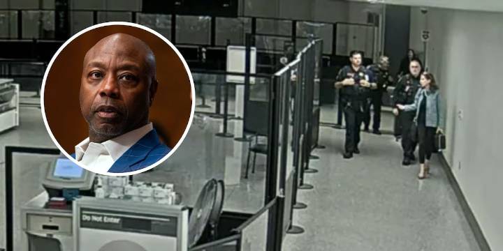 Sen. Tim Scott responds to Rep. Nancy Mace’s reference to him in alleged airport tirade
