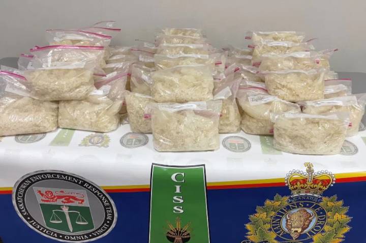 46 kg meth, millions of illegal cigarettes found in Saskatchewan
