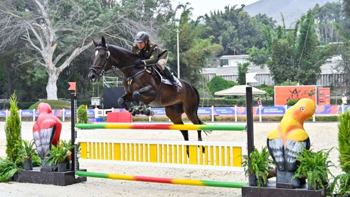 Plata ecuestre impulsa a Perú en los XX Juegos Bolivarianos 2025