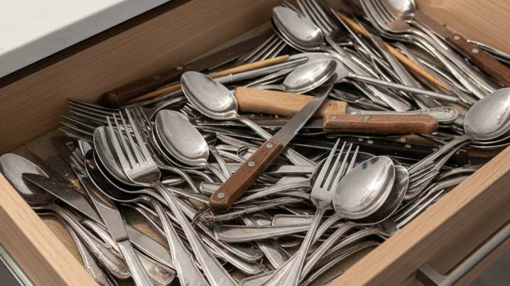 Adiós a los cubiertos mezclados en la cocina: la alternativa que decora y organiza al mismo tiempo