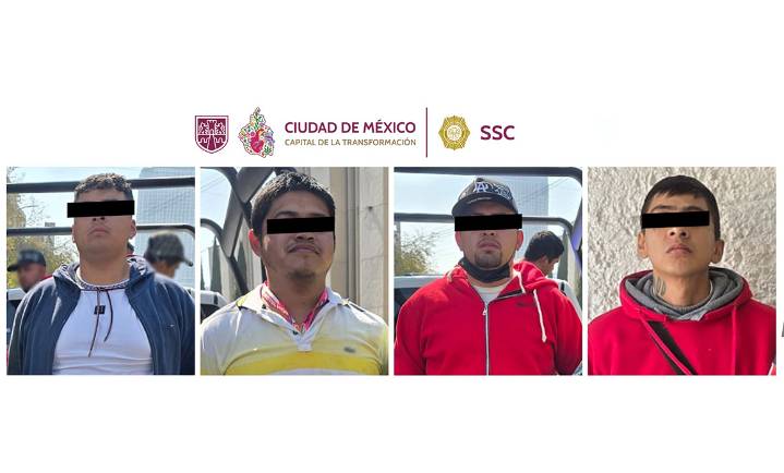 Presentan a 6 por riña y posible droga en Marcha Z de 150 personas