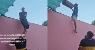 “Señora… señora”: Niños piden a su vecina que les devuelva el balón usando una bocina