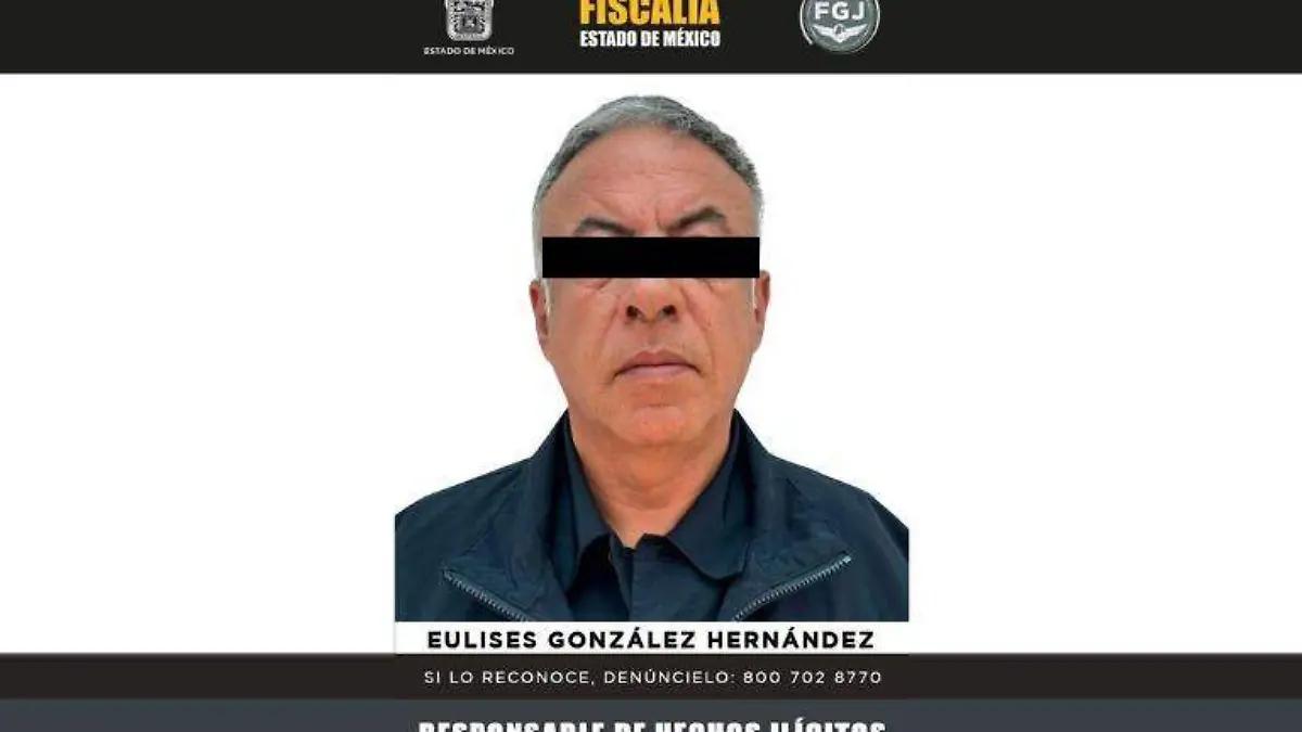 Excomisario de Acambay acumula sentencias de más de 100 años de prisión